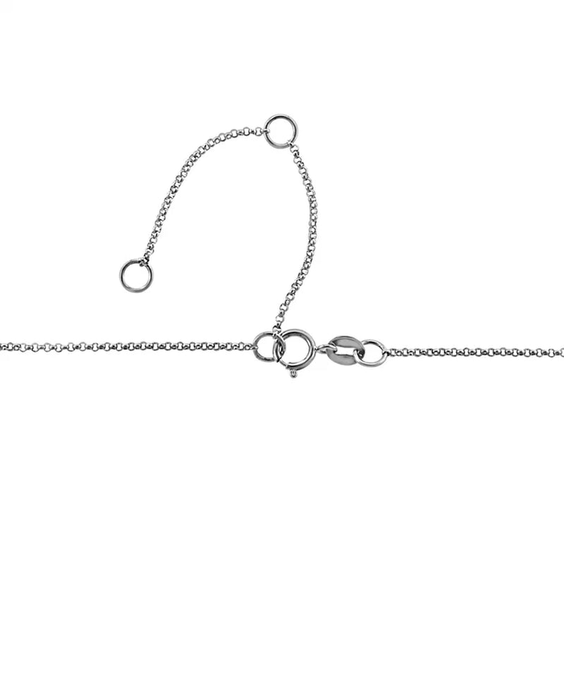 EFFY® Diamond Teardrop Fancy 17" Collar Necklace (2-1/5 Ct. T.W.) in 14K White Gold